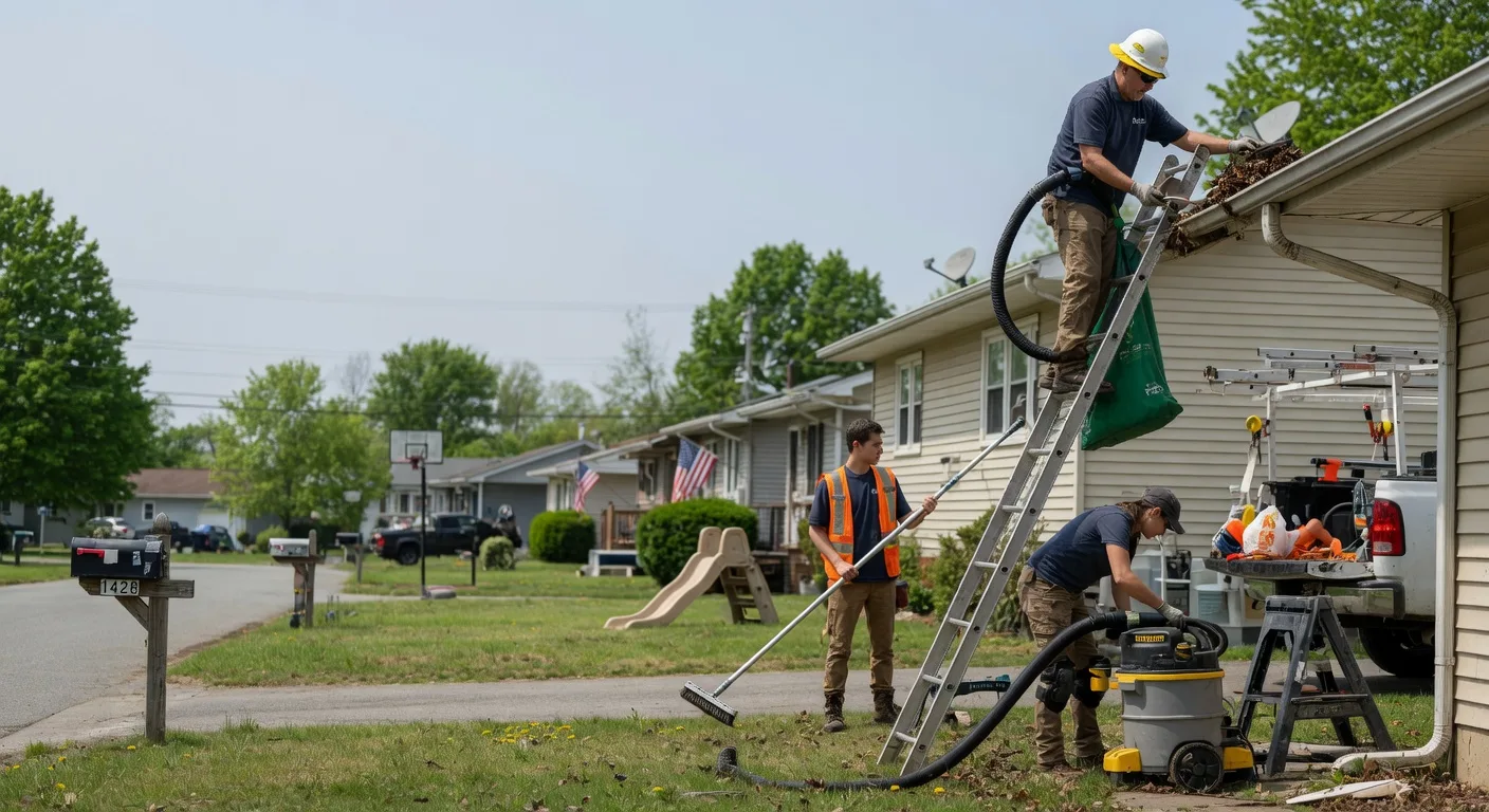 Gutter Installation in Owaneco, IL near me